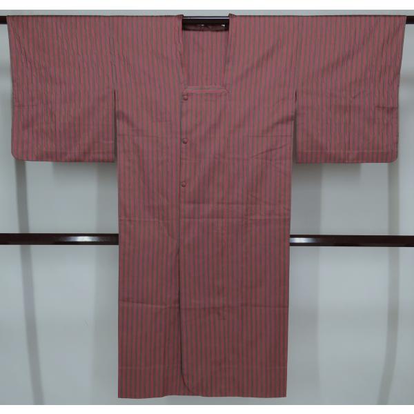 雨コート　正絹　裄63cm　身丈123cm　撥水　道行コート 　【中古】美品　k0018mll（クリックポスト配送／代引き不可）