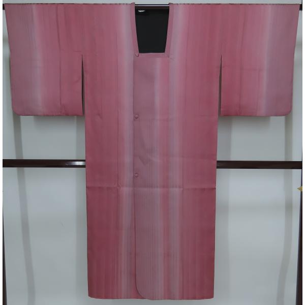 道行コート　ロング丈　正絹　リバーシブル　両面撥水　裄65.5cm　身丈135cm　【中古】美品　k0035zmll（クリックポスト配送／代引き不可）