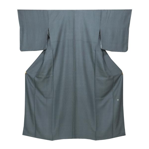 江戸小紋　服部光擴　袷　黒　正絹　裄67cm　身丈161cm　未使用　k3859396-3538all