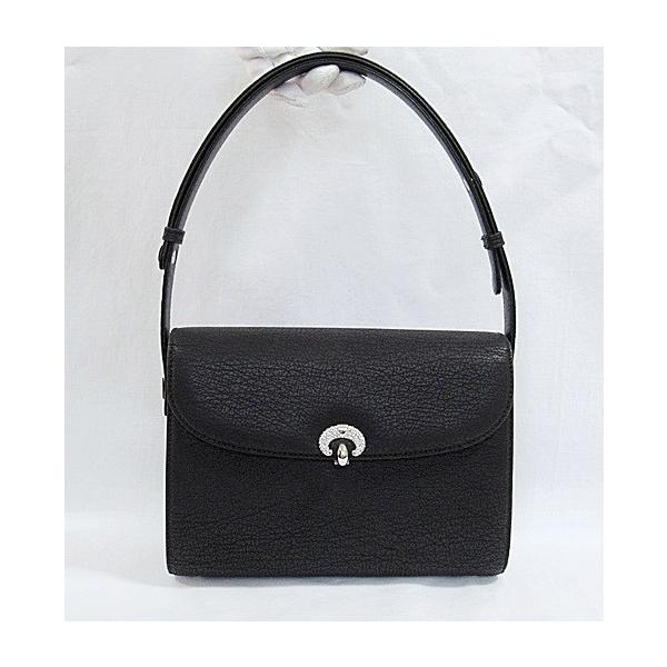 【良品】NOEL VOGUE /リザード/Wチェーン/ワンショルダーバッグ NOEL VOGUE ノエルヴォーグ ハンドバッグ シャークスキンバッグ 保存袋