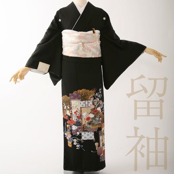 ぐあんな 黒留袖 7点セット 吉澤友禅 黒留袖 No.CA-0762-Mサイズのレンタル｜きもの365