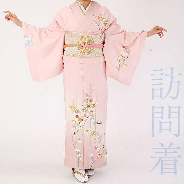 訪問着レンタル18点フルセット ピンク 松竹梅 足袋プレゼント 着物レンタル 貸衣装 753 七五三 お宮参り ママ 母親 入学式 入園式 卒業式 結婚式 4 65 きものレンタルパラダイス 通販 Yahoo ショッピング