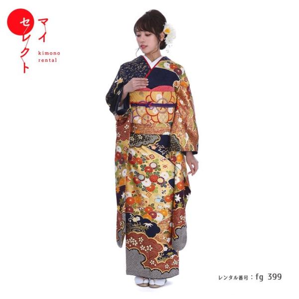 専用ページ裄66 振袖 正絹 華やかに上品なデザイン 着物U-4291 専用ページ裄66 振袖 正絹 華やかに上品なデザイン 着物U-4291