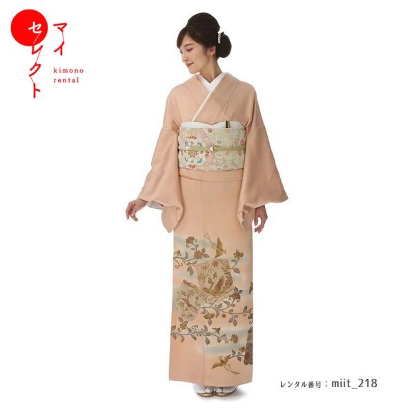 ↓【もっと見る】をクリックして予約状況カレンダーをご確認してください。<商品名>　miit_218　:　色留袖　U-213　吉祥唐草文　S<素材>　表地：正絹100％　裏地：比翼仕立合成繊維<サイズ>　裄...