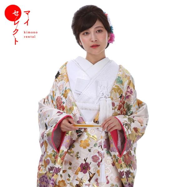 正絹 高級「色打掛フルセットレンタル」150-165cm/掛け替えセット割引