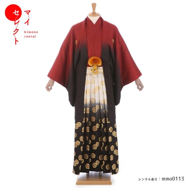 <商品番号>　mmo0113<素材>　表地：高級ポリエステル　 裏地：高級ポリエステル<サイズ>　4号(S)：160-170cm　袴丈89cm　5号(M)：165-175cm　袴丈91cm　6号(L)：1...