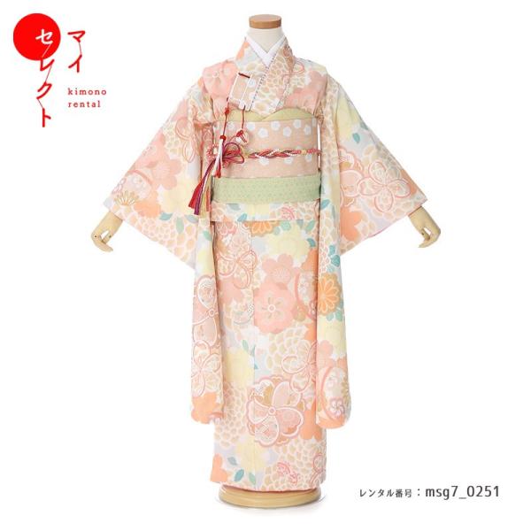 七五三コーデ画像有り「7歳女児着物フルセットレンタル」KAGURA msg7