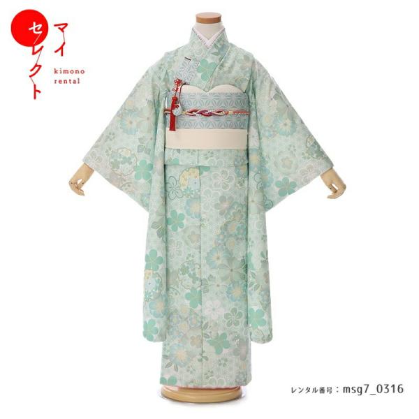 七五三コーデ画像有り「7歳女児着物フルセットレンタル」KAGURA msg7