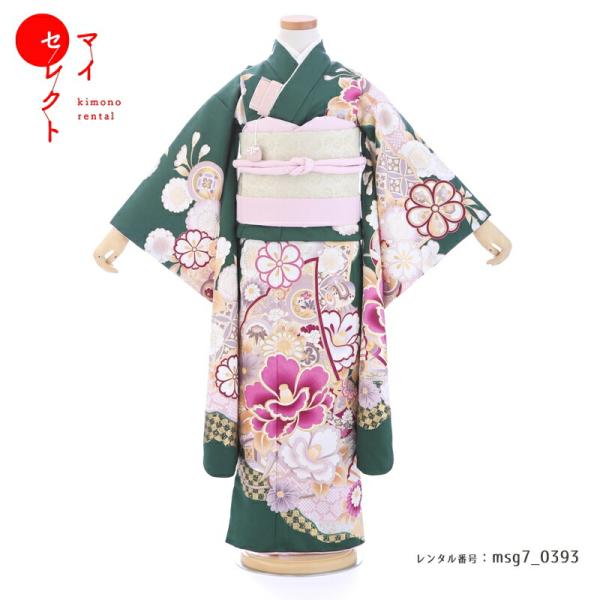 2023年新入荷 七五三コーデ画像有り「7歳女児着物フルセットレンタル