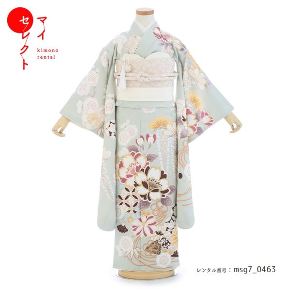 2024年新入荷 七五三コーデ画像有り 7歳女児着物フルセット