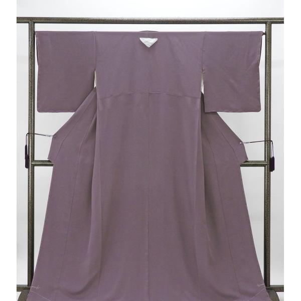 色無地 未使用 正絹 紫鼠 身丈163cm 裄丈66cm 剣片喰 未着用 美品 新古品 着物 結婚式 入学式 卒業式 a4064 色無地 未使用 正絹 紫鼠 身丈163cm 裄丈66cm 剣片喰 未着用 美品 新古