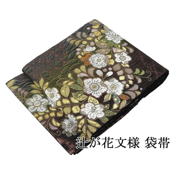 半額 50％OFF SALE 袋帯 正絹 辻が花 礼装用 フォーマル 美品 中古 リサイクル g4115