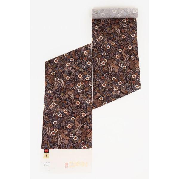 小紋 辻が花 着物 紫 正絹 丹後ちりめん 反物 送料無料 女性