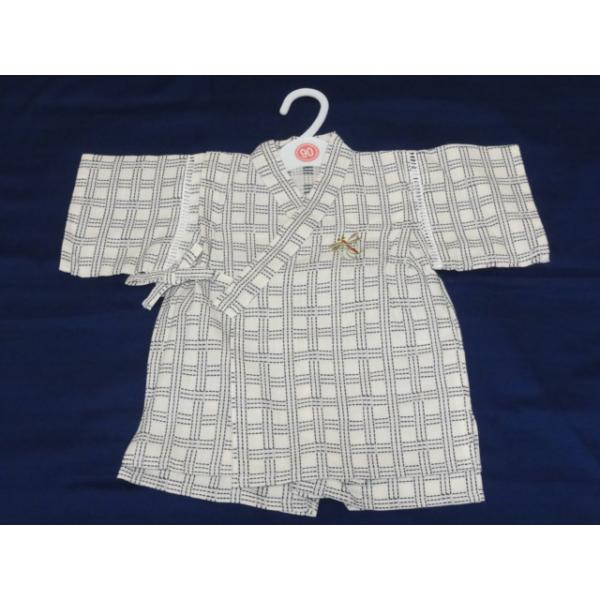 [Release date: June 19, 2020]男児　甚平　色：白色サイズ：90　身長90ｃｍ　体重13ｋｇ★トップス　着丈37ｃｍ　身幅28ｃｍ　袖丈11ｃｍ★ボトムス　ウエスト20ｃｍ　股上20ｃｍ　股下4ｃｍ素材：綿100％...