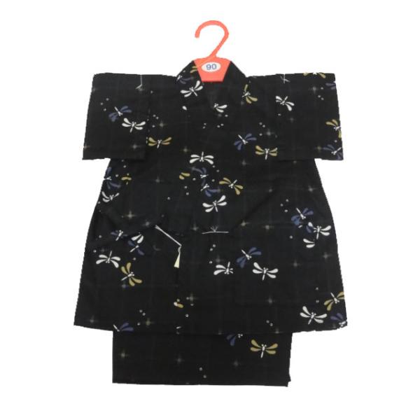 [Release date: June 19, 2020]男児　甚平　色：黒色サイズ：90　身長85〜95ｃｍ　胸囲45〜51ｃｍ　胴囲42〜46ｃｍ★トップス　着丈39ｃｍ　身幅28ｃｍ　袖丈12ｃｍ★ボトムス　ウエスト19.5ｃｍ　股上...