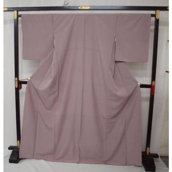 TORAY（東レ） 東レシルック江戸小紋 万筋 袷 0399 浅紫色 お仕立て