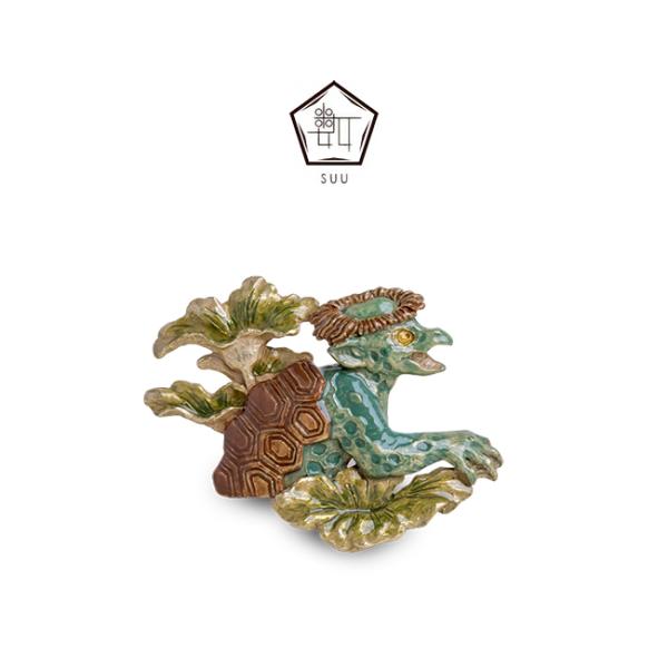 【LINE登録で５%OFF】数 かっぱ 帯留め 妖怪 着物 帯留 昔話 怖い ブラフシューペリア 爆買