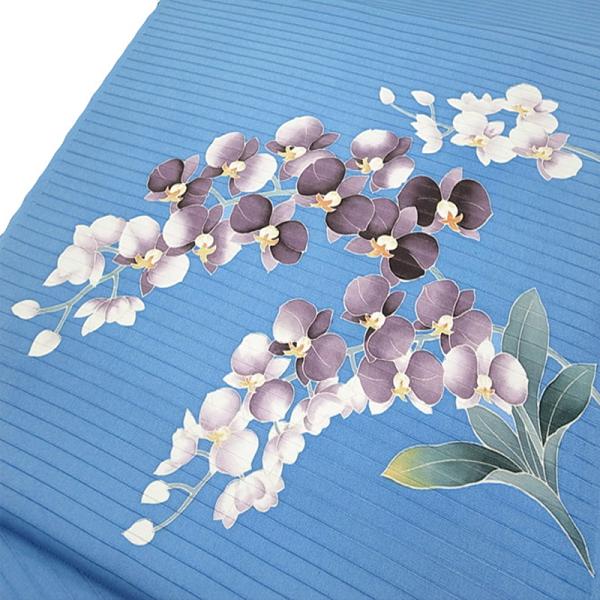 名古屋帯 夏物 カジュアル 十日町友禅 秀美 未仕立て 正絹 絽塩瀬 染帯  