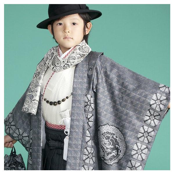 レンタル落ち販売】七五三 男の子 5歳 羽織袴 着物セット 龍 ブランド