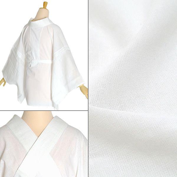 Lサイズ 美しいキモノ共同開発商品 麻半襦袢