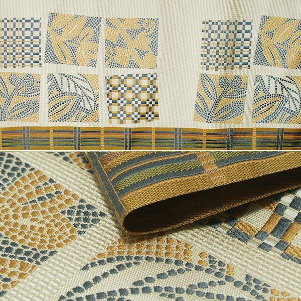 八寸名古屋　本場筑前博多織　格子間道 八寸名古屋 本場筑前博多織 格子間道