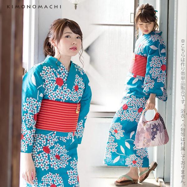 KIMONOMACHI （Prices down）浴衣 帯 角出し風タイプ 結び帯単品