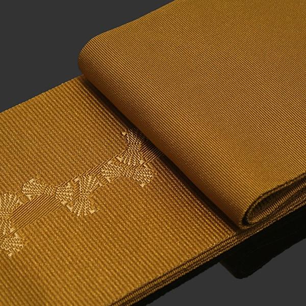 KIMONOMACHI （Prices down）長尺 角帯単品「金茶色 束ね熨斗