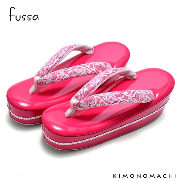 Prices down4）成人式 草履 厚底 L fussa ブランド「ピンク