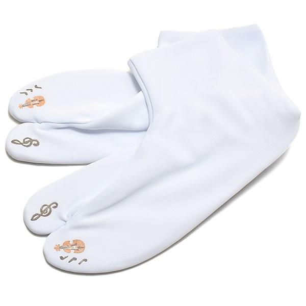 ナイロンストレッチ足袋 洒落足袋 ワンポイント