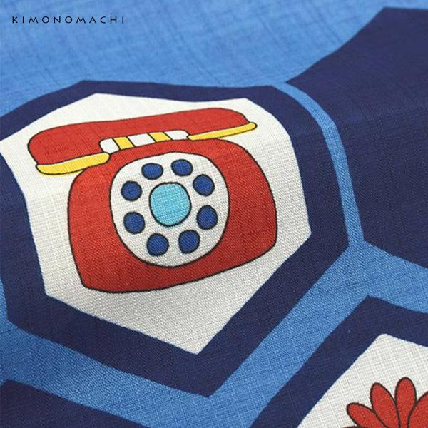 水色の思い出＊Sサイズ＊や浴衣 KIMONOMACHI （Prices down）浴衣 レディース 「ネイビー×薄群青