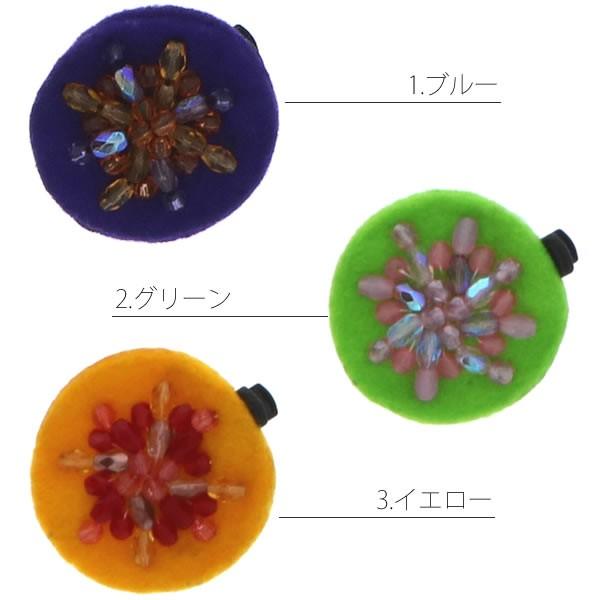 クリップ髪飾り 2way 洒落小物