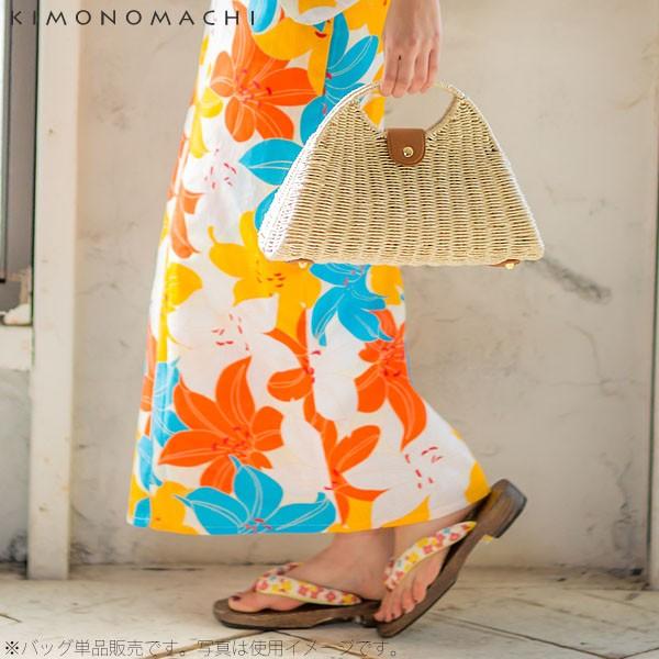 Prices down)編み籠 バッグ単品「水玉 蝶々 小花」 編み籠 Prices down)編み籠 バッグ単品「水玉 蝶々 小花」 編み籠