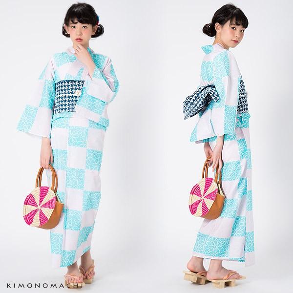 S、フリー、TL、LL 浴衣 綿浴衣