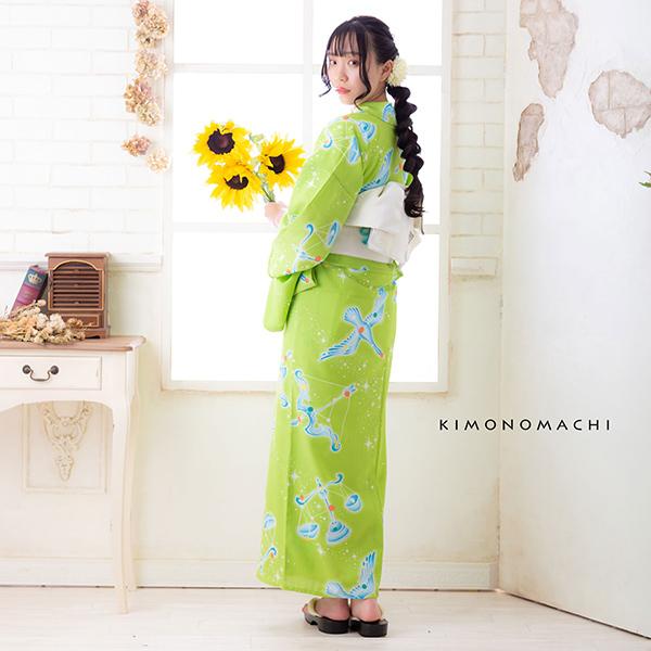 もこ　新品未使用　浴衣　レディース 浴衣 レディース セット レトロ 高級変わり織り綿麻浴衣3点セット