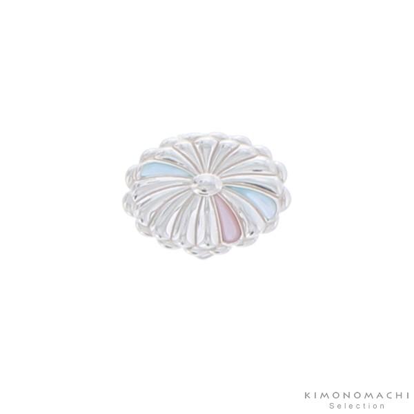 日本 銀製  日の出 波 菊紋 菊御作（菊紋）一 後鳥羽上皇 並びに古一文字Kikugyosaku (Kiku Seal