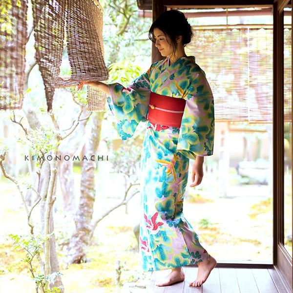 浴衣 レディース セット オリジナル 薄ピンク 蔦と鳥 お仕立て上がり浴衣 S フリー Tl Ll 浴衣 帯の浴衣2点セss2106ykl50 京都きもの町 通販 Yahoo ショッピング