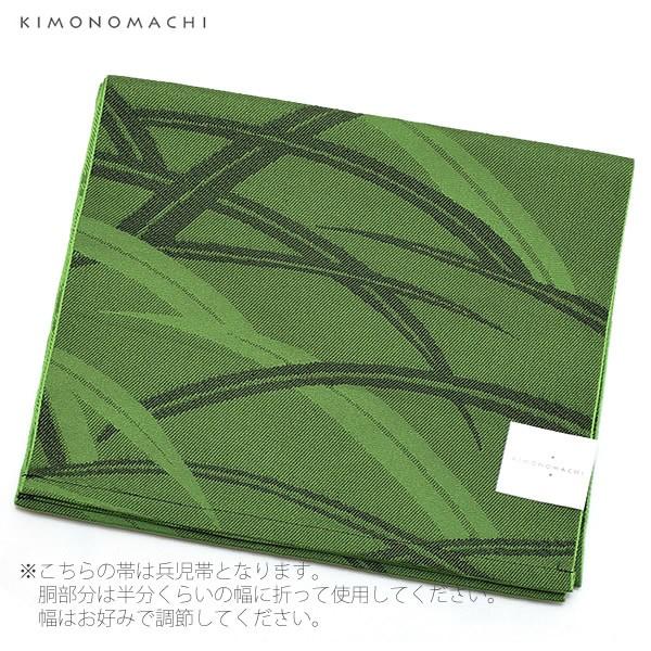 KIMONOMACHI 浴衣 レディース セット オリジナル 「橙色 朝顔」綿 S F