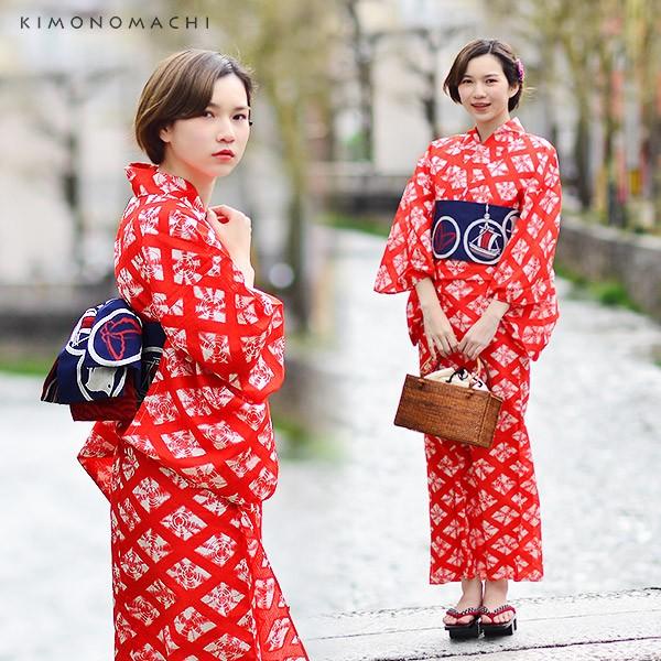 浴衣 レディース mysty woman 浴衣 「セパレート浴衣・帯・飾り帯・巾着SET！」2P
