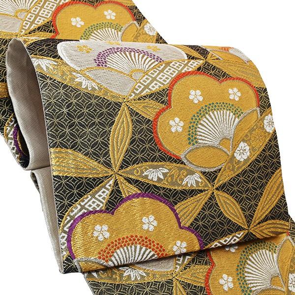 【Prices down】振袖 袋帯「黒色 梅」振袖に お仕立て上がり 礼装帯 振袖帯 [送料無料]＜T＞ss2512ofk30 Prices down3）振袖 袋帯「黒色 梅」振袖に お仕立て上がり 礼装帯