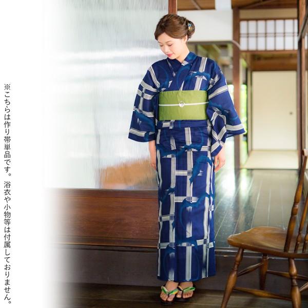 KIMONOMACHI （Prices down2）浴衣 帯 角出し風タイプ 結び帯