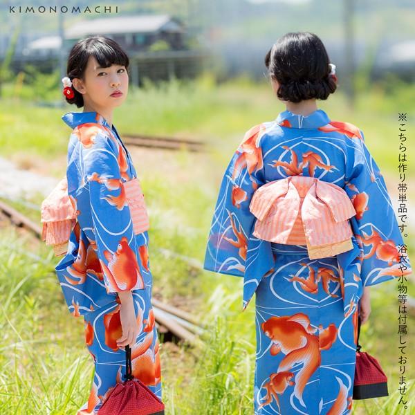牡丹にリボンが優雅な浴衣とKansaiの半幅帯と帯飾りのセット　和モダン　夏祭り oy7017_23py_i_01.jpg
