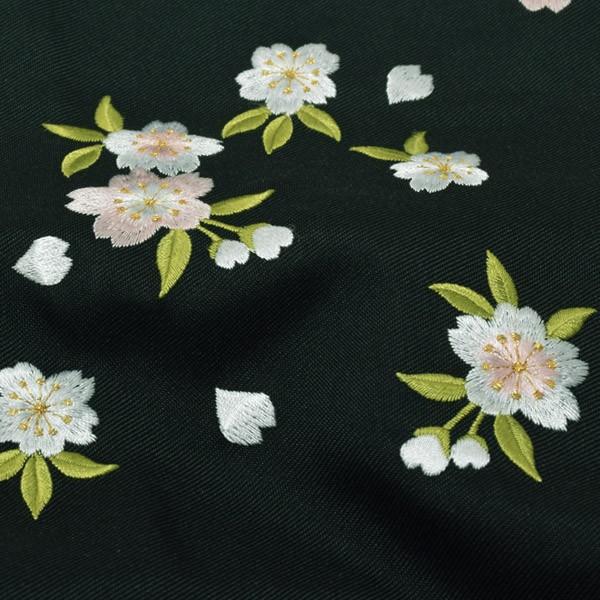 KIMONOMACHI 卒業式 袴 大学生 小学生 刺繍 グラデーション 単品「 緑 