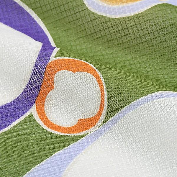 Prices down2）芸艸堂 浴衣単品「松葉色 梅」UNSODO 桂友同机会 綿紅梅