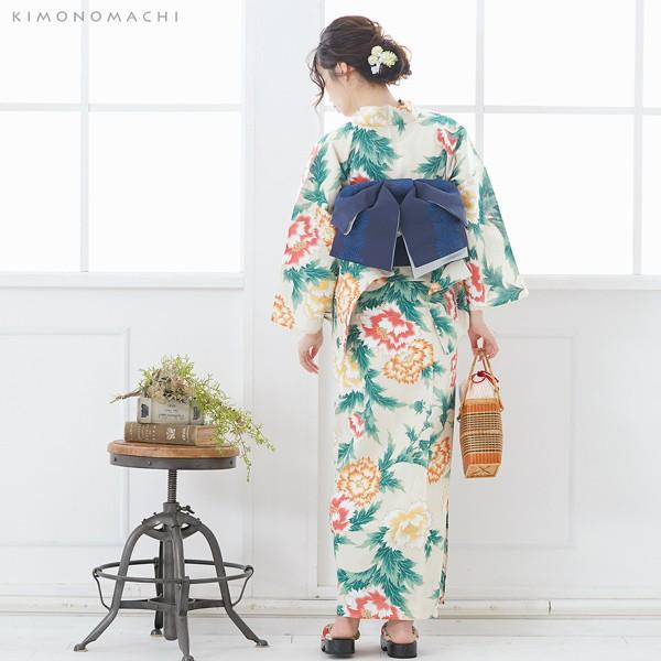 KIMONOMACHI (Prices down)浴衣 レディース 単品 「クリーム KIMONOMACHI (Prices down)浴衣 レディース 単品 「クリーム