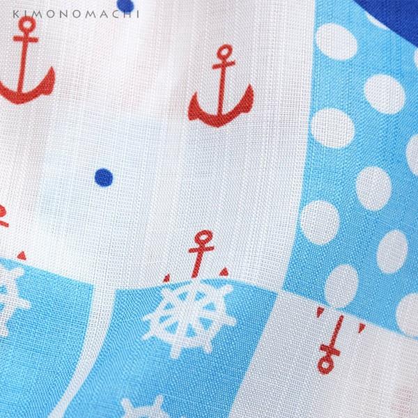 ＊tapo＊浴衣 ツモリチサト 綿 ラベンダー スカイブルー 日本製 美品 即日発送】藍色椿桜柄浴衣【浴衣3点セット 浴衣/帯/下駄】[YMT