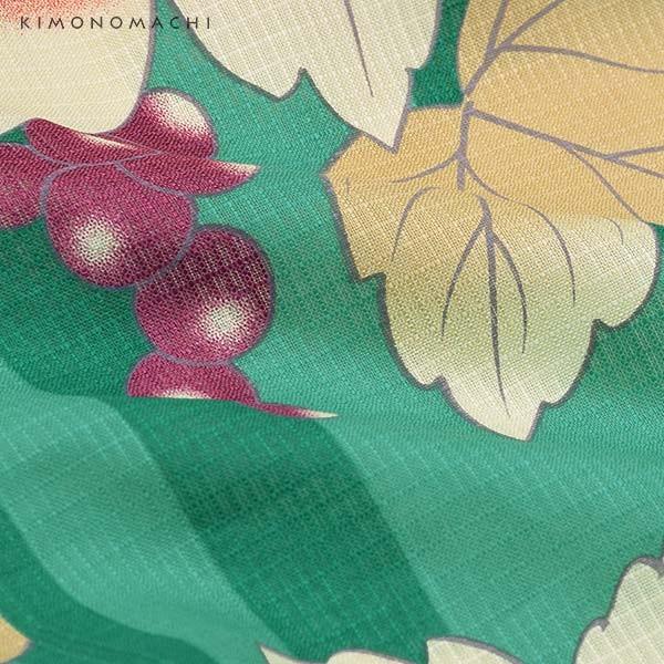 浴衣 紫陽花 秋桜 水色 エメラルドグリーン ラベンダー 浴衣 紫陽花 秋桜 水色 エメラルドグリーン ラベンダー - メルカリ