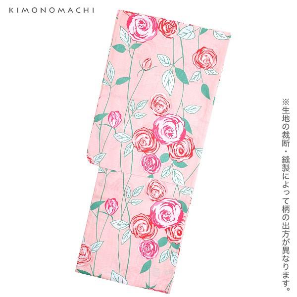 チュルチュルランド様　M3503★ 着物淡雪 ★ 綿浴衣 ★ 薔薇尽くし　浴衣 チュルチュルランド様 M3503☆ 着物淡雪 ☆ 綿浴衣 ☆ 薔薇