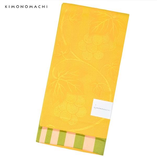 ボヌールセゾン 浴衣4点セット ネイビー ダリア Bonheur 綿麻浴衣 帯留めの帯飾り付き 三分紐 麻混 日本 Saisons