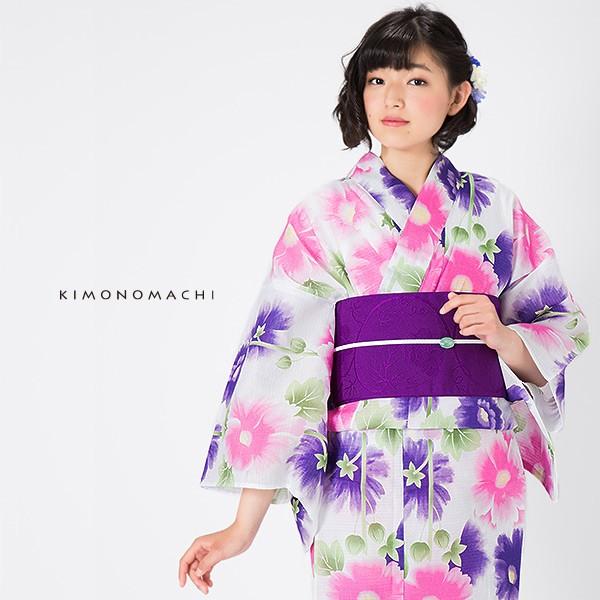 KIMONOMACHI （Prices down2）浴衣 レディース セット 「パープル