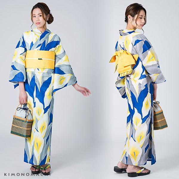 S,F（フリー） 京都きもの町オリジナル 女性浴衣セット